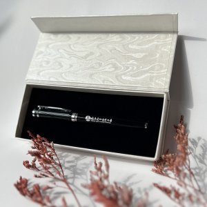 【團購商品，10支起做】北商大經典典雅鋼珠筆禮盒_琴鍵黑