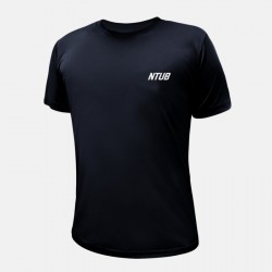 【團購商品，10件起做】NTUB簡約超細纖維排汗衫_經典黑
