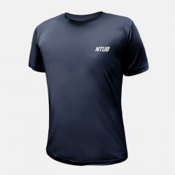 【團購商品，10件起做】NTUB簡約超細纖維排汗衫_鐵灰
