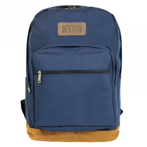【團購商品，10個起做】NTUB經典款後背包31L皮標款_藍色