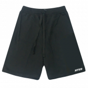 【團購商品，10件起做】NTUB休閒有型棉短褲_黑/灰(可混色)