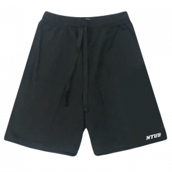 【團購商品，10件起做】NTUB休閒有型棉短褲_黑/灰(可混色)