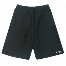 【團購商品，10件起做】NTUB休閒有型棉短褲_黑/灰(可混色)