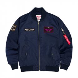 【限量現貨．售完為止】NTUB FORCE MA-1飛行夾克2.0_海軍藍