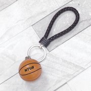 【團購商品，10個起做】我籃球系畢業--NTUB籃球鑰匙圈